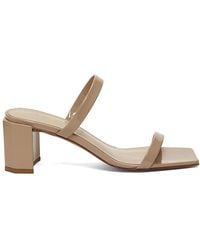 BY FAR - Tanya 50Mm Leather Sandals - Lyst