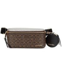 Calvin Klein - Millie Monogram Belt Bag - Lyst