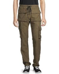 American Stitch Corduroy Cargo Pants - Green