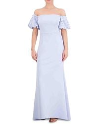 Eliza J - Off-Shoulder Trumpet Gown - Lyst