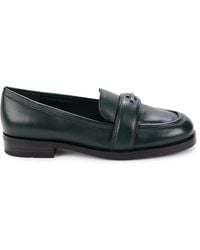 Karl Lagerfeld - Madlen Leather Loafers - Lyst