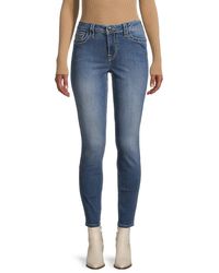 True Religion Jennie High-rise Cropped Jeans - Blue