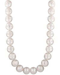 Effy 10mm Freshwater Pearls 925 Sterling Silver Necklace - Metallic