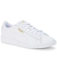 puma vikky platform blanche