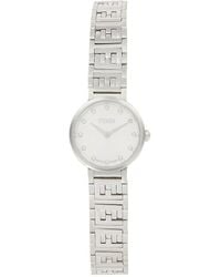 Fendi - Forever Stainless Steel & 0.05 Tcw Diamond Bracelet Watch/19Mm - Lyst