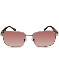 Kenneth Cole - 61Mm Rectangle Sunglasses - Lyst