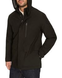 Cole Haan - Soft Rain Hooded Windbreaker Jacket - Lyst