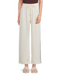 Wdny - Solid Drawstring Pants - Lyst