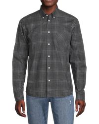 Billy Reid - Tuscumbia Checked Button Down Collar Shirt - Lyst