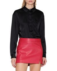 Walter Baker - Bella Satin Shirt - Lyst