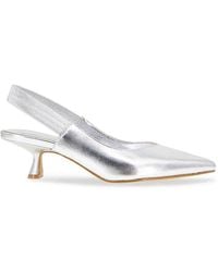 BCBGeneration - 51Mm Kayla Kitten Heel Metallic Slingback Pumps - Lyst
