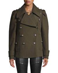 Michael Kors Military Peacoat - Green