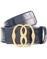 Bally - Logo Leather Reversible Belt - Lyst