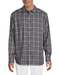 Rag & Bone - Matthew Cotton-Blend Flannel Shirt - Lyst