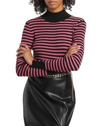 Tahari - The Lex Striped Sweater - Lyst