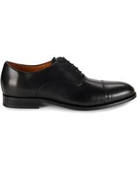 Saks Fifth Avenue - William Leather Oxfords - Lyst