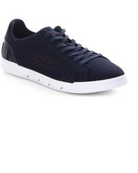 Swims - Tennis Cupsole Mesh Sneakers - Lyst