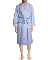 Saks Fifth Avenue - Piped Shawl Robe - Lyst