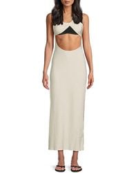 WeWoreWhat - Asymmetric Cover-Up Maxi Dress - Lyst
