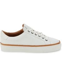 Allen Edmonds - Flynn Leather Platform Sneakers - Lyst