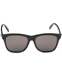 Alexander McQueen - 56mm Square Sunglasses - Lyst