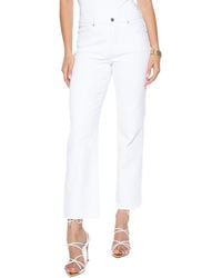 Blue Revival - Revival Quinn Mid Rise Straight Ankle Jeans - Lyst