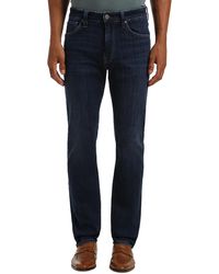 34 Heritage - High Rise Whiskered Straight Leg Jeans - Lyst