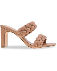 bcbgeneration braided heeled sandals