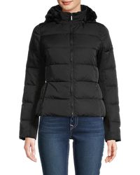 armani jeans down coat