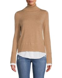 Saks Fifth Avenue Short Sleeve Merino 