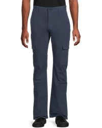 Hudson Jeans - Cotton-Blend Cargo Kick Flare Pants - Lyst