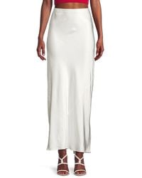 A.L.C. - A. L.C. Greta Satin A-Line Maxi Skirt - Lyst