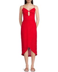 ViX - Cintia Tulip Hem Cover Up Dress - Lyst