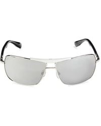 Web - 62mm Rectangle Sunglasses - Lyst