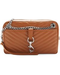 Rebecca Minkoff - Edie Quilted Leather Shoulder Bag - Lyst