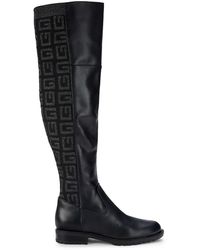 Guess Logo Over-the-knee Boots - Black