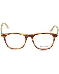 Tomas Maier 51mm Square Glasses - Red
