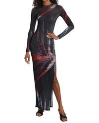 Louisa Ballou - Long-Sleeve Maxi Dress - Lyst