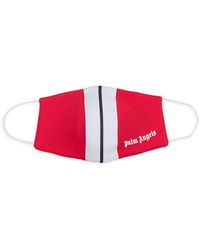 Palm Angels Classic Track Face Mask - Red