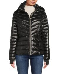 BCBGeneration - Missy Chevron Quilted Jacket - Lyst