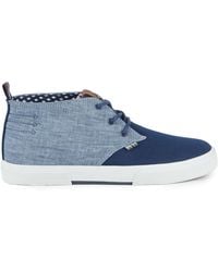 ben sherman high top sneakers