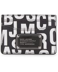 Marc Jacobs - Logo-Print Pvc Card Case - Lyst