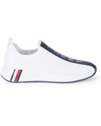 Tommy Hilfiger Arizel Logo Slip-on Sneakers - White