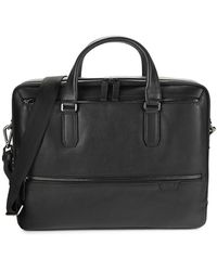 Tumi Harrow Double-zip Leather Briefcase - Black