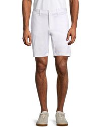 Solid Linen Bermuda Shorts Saks Fifth Avenue Men Clothing Shorts Bermudas 