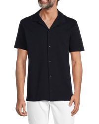 Karl Lagerfeld - Solid Camp Shirt - Lyst