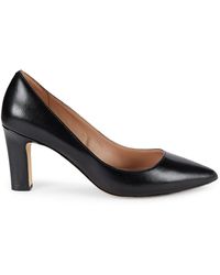 Cole Haan - Mylah Point Toe Leather Pumps - Lyst