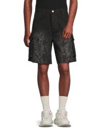 Purple Brand - Relaxed Fit Camo Cargo Shorts - Lyst