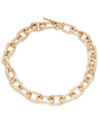 AllSaints - Goldtone Link Chain Necklace/17' - Lyst