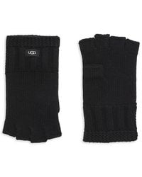 UGG - Knit Fingerless Gloves - Lyst